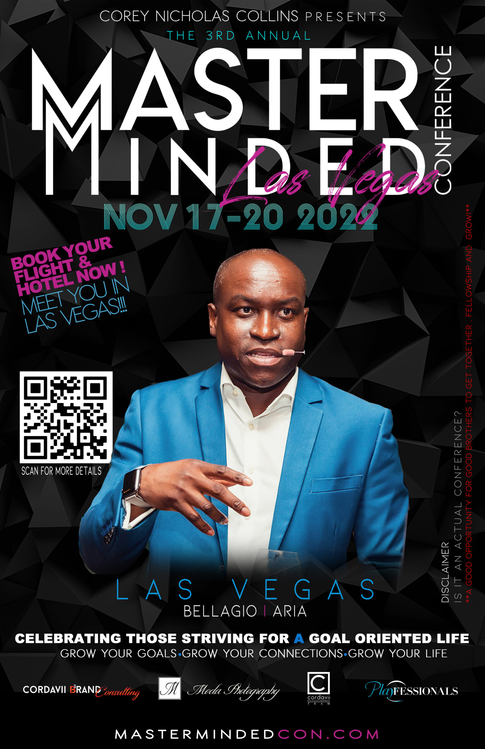 Corey Collins Master Minded Conference Las Vegas